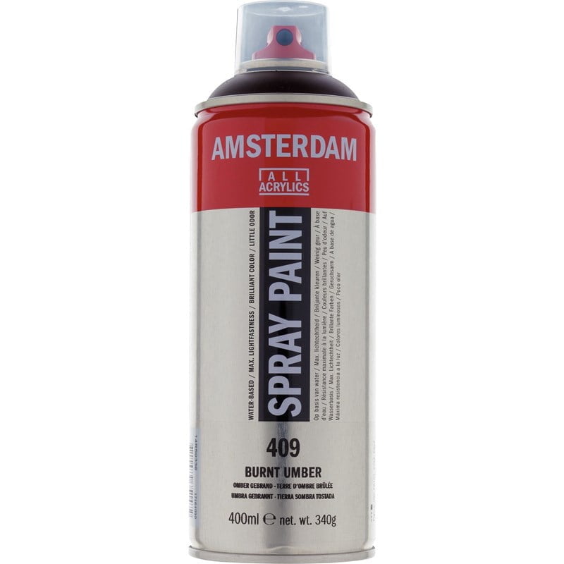 TALENS Amsterdam Spray Paint 400ml 409 Burnt Umber