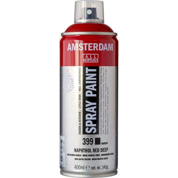TALENS Amsterdam Spray Paint 400ml 399 Red Deep