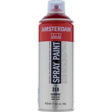 TALENS Amsterdam Spray Paint 400ml 318 Carmine
