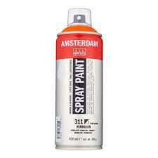 TALENS Amsterdam Spray Paint 400ml 311 Vermilion