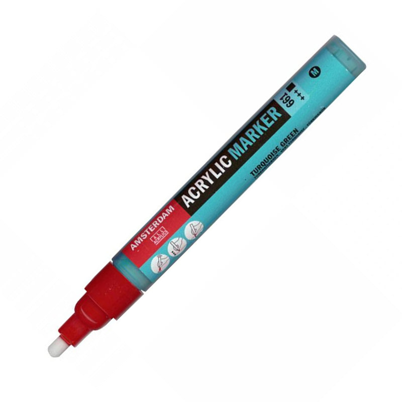 TALENS Amsterdam Marker M-4mm 661 Turquoise Green