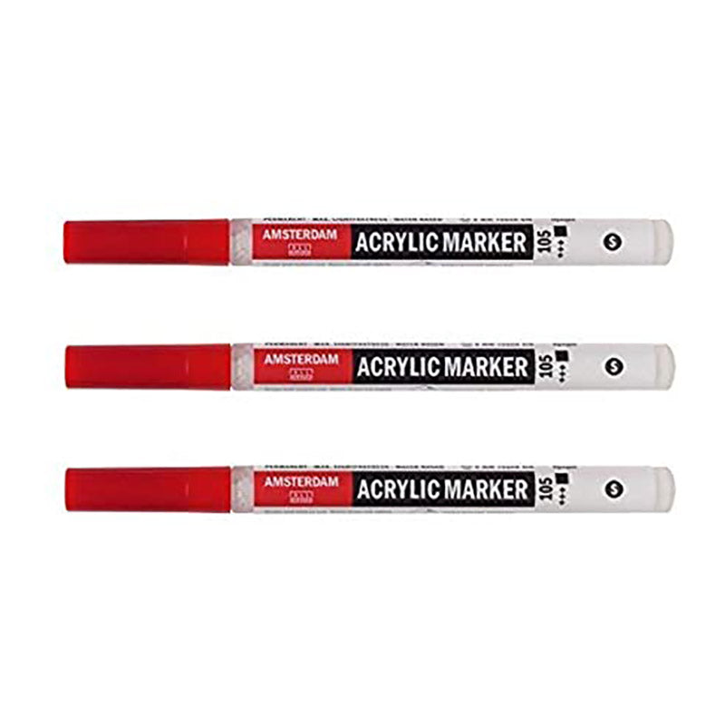 TALENS Amsterdam Marker S-2mm 105 Titanium White