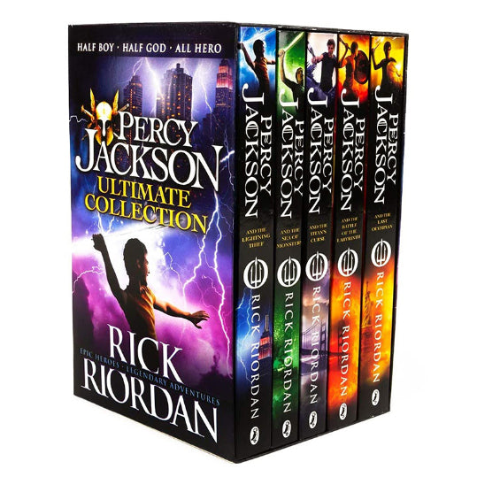 PERCY JACKSON 5-COPY SLIPCASE Riordan, Rick Default Title