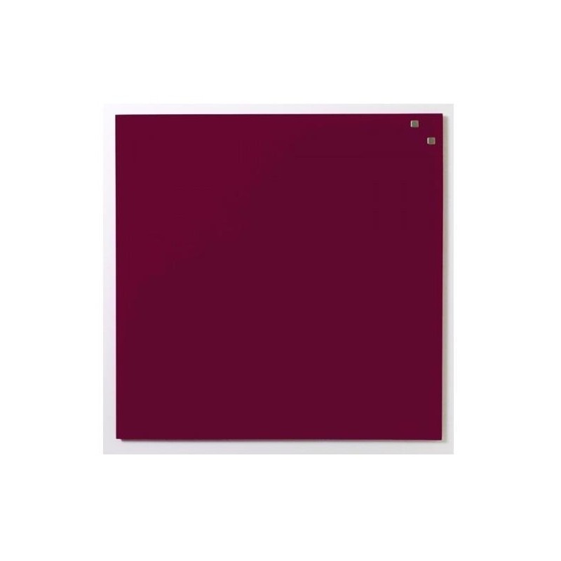 NAGA Magnetic Glass Board 45x45cm 10770 Purple