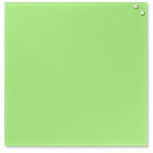 NAGA Magnetic Glass Board 45x45cm 10750 L.Green