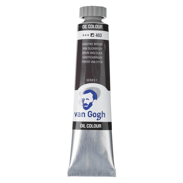 TALENS Van Gogh Oil Col 20ml S1: 403 Van Dyke Brown