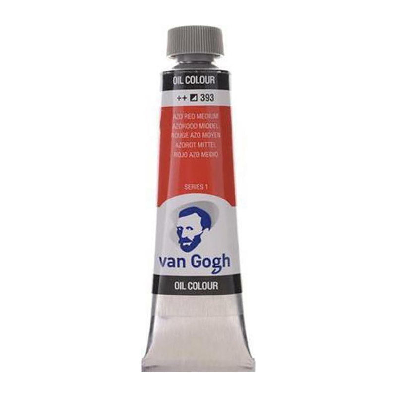 TALENS Van Gogh Oil Col 20ml S1: 393 Azo Red Medium