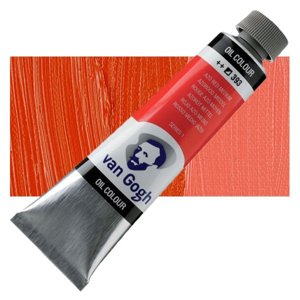 TALENS Van Gogh Oil Col 20ml S1: 393 Azo Red Medium