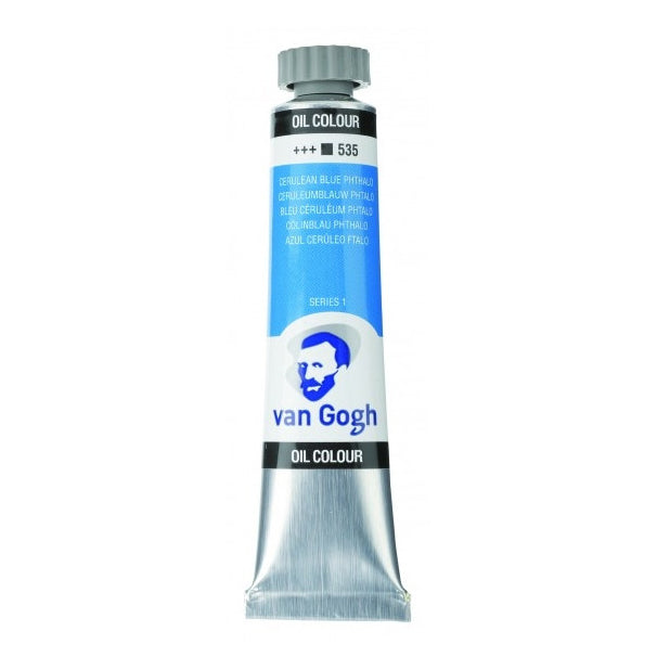 TALENS Van Gogh Oil Col 20ml S1: 535 Phthalo Blue