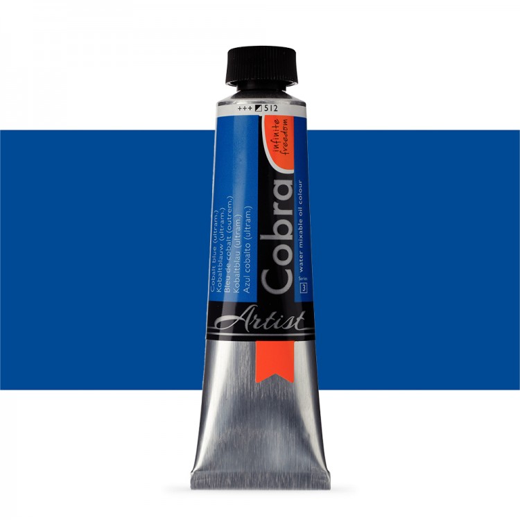 TALENS Cobra WMO 40ml S3: 512 Cobalt Blue (Ultrama