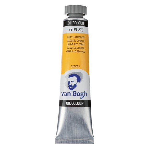 TALENS Van Gogh Oil Col 20ml S1: 270 Azo Yellow Deep