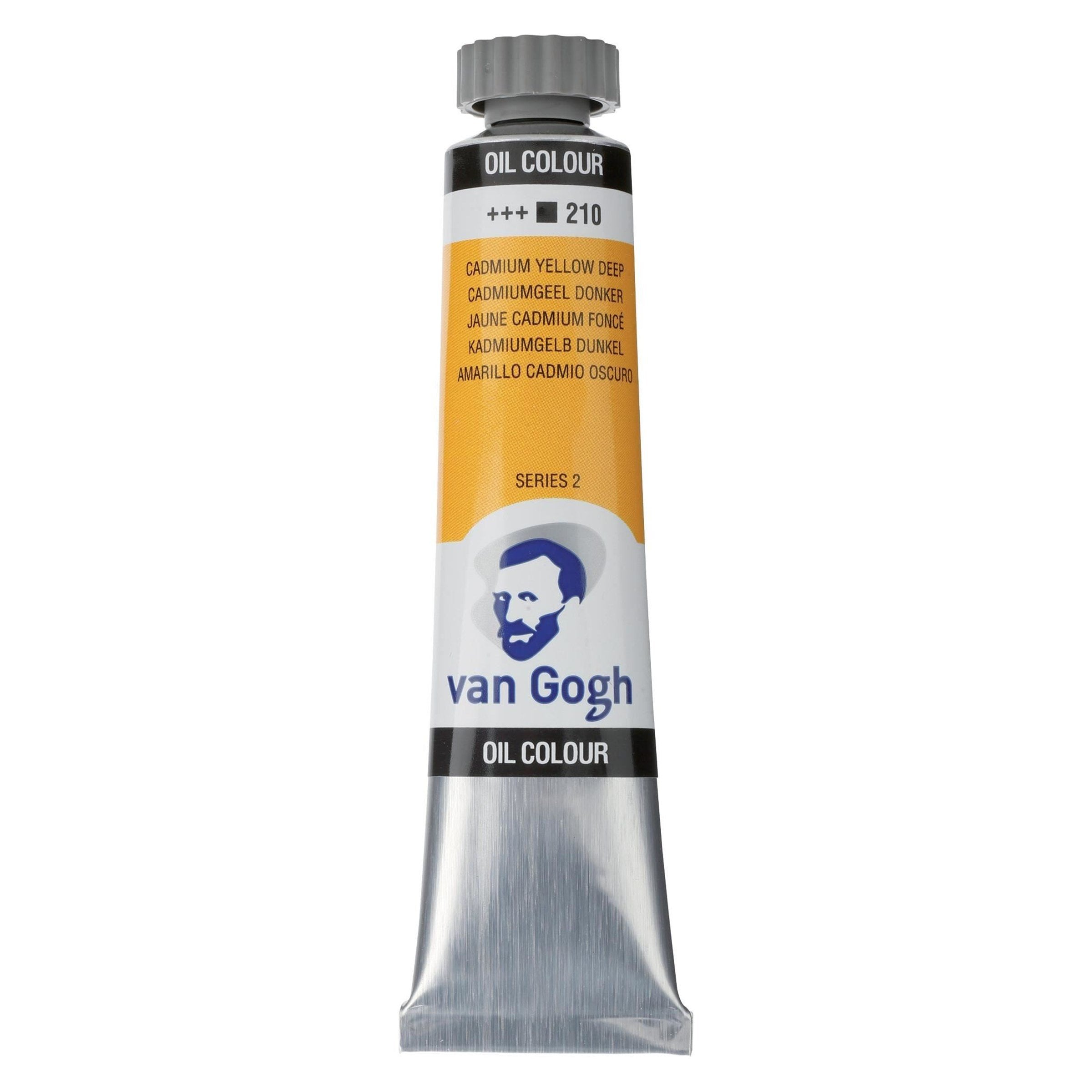 TALENS Van Gogh Oil Col 20ml S2: 210 Cadmium Yellow Deep