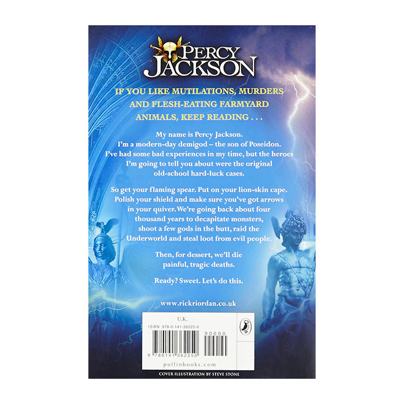 PERCY JACKSON AND THE GREEK GODS Rick Riordan Default Title