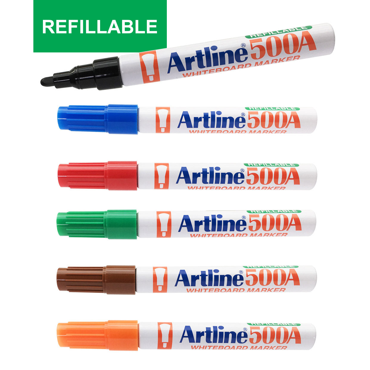 ARTLINE Whiteboard Marker 500A 6 Col Set