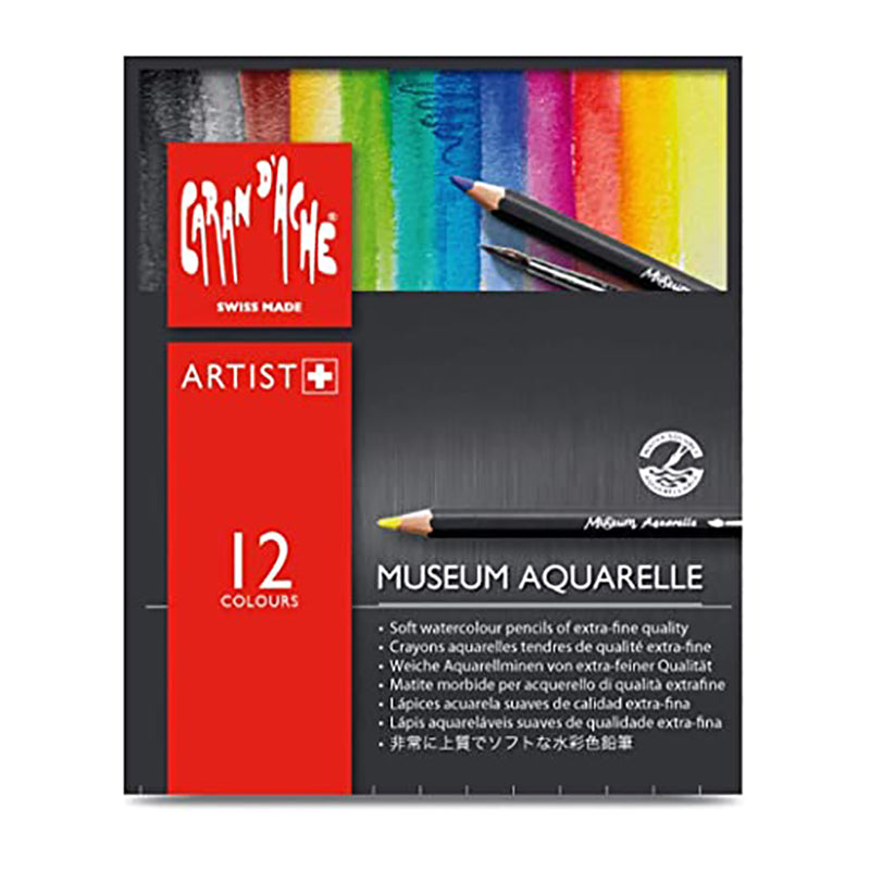 CARAN D'ACHE Museum Aquarelle Set of 12s