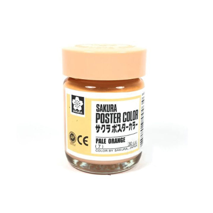 SAKURA Poster Color 30ml #7 Pale Orange