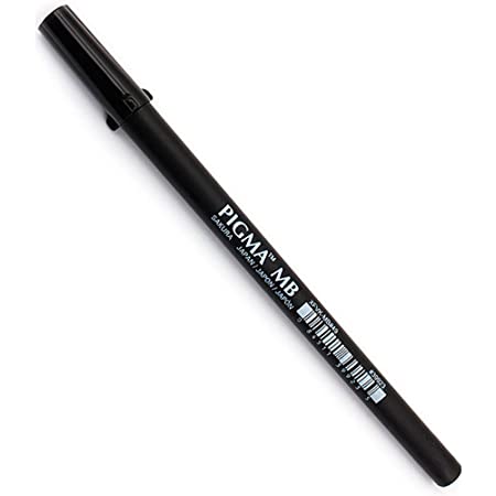 SAKURA Pigma Brush MB Medium XFVK-MB#49 Black