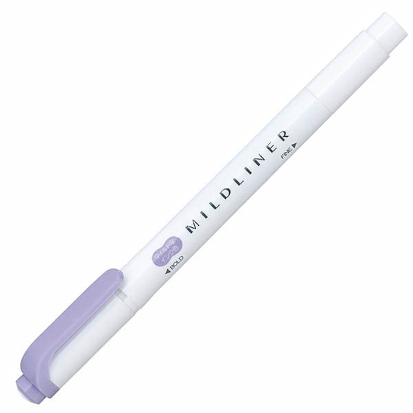 ZEBRA Mildliner Highlighter WKT7 Mild Violet