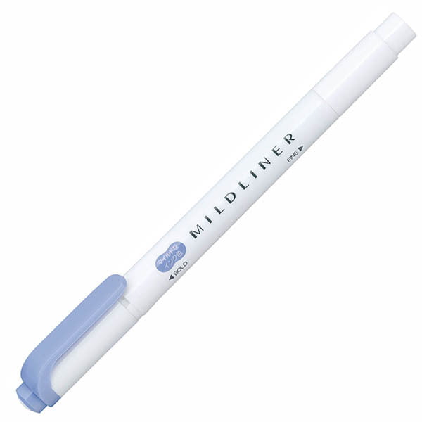 ZEBRA Mildliner Highlighter WKT7 Mild Dark Blue
