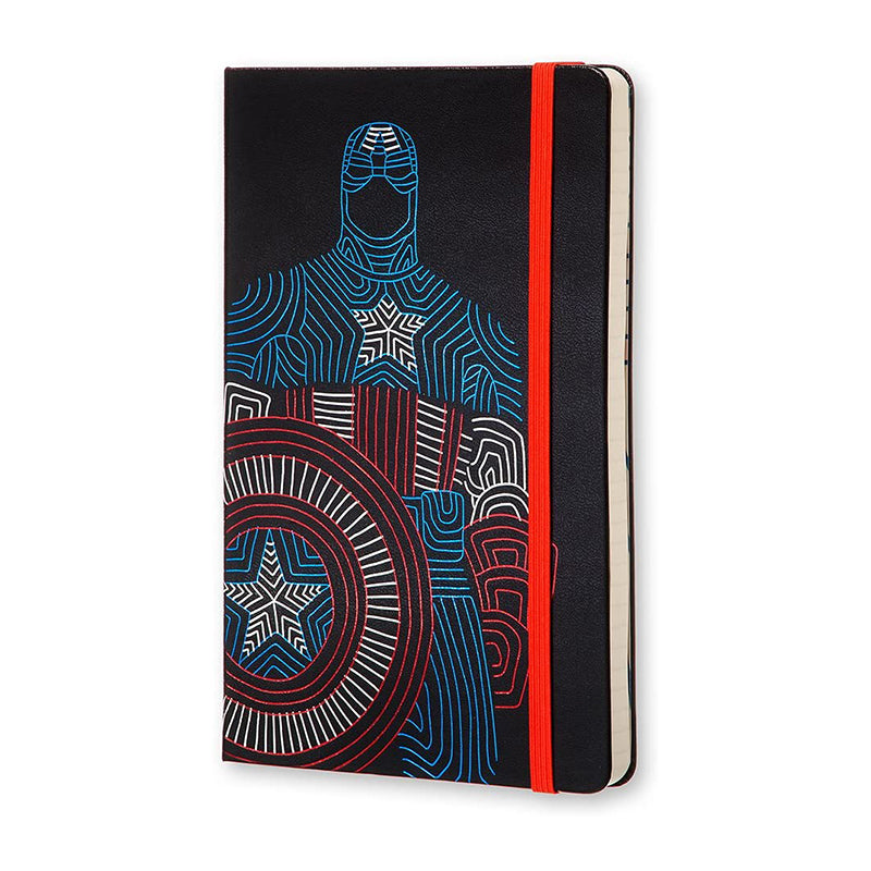 MOLESKINE LE The Avengers L Ruled Captain America