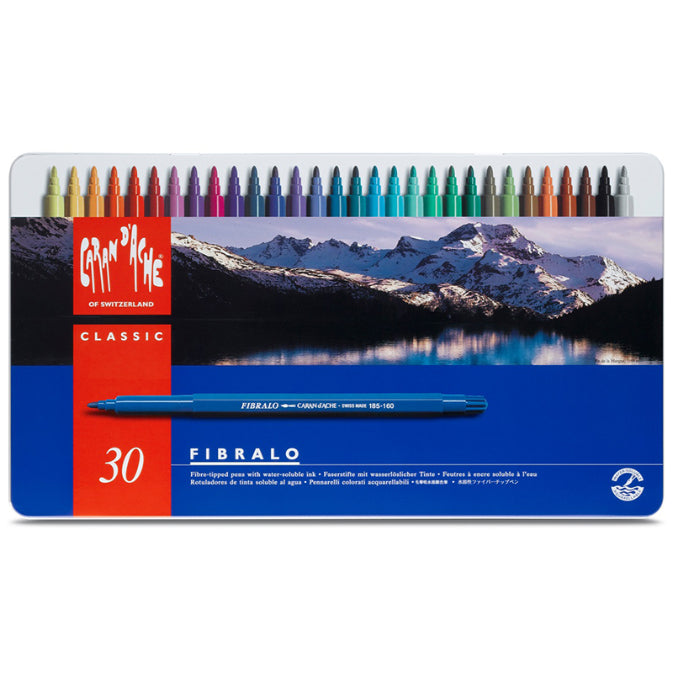 CARAN D'ACHE Fibralo Fibre Pens 30s