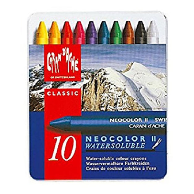 CARAN D'ACHE Neocolor II Pastels Tin of 10