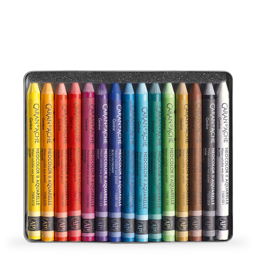 CARAN D'ACHE Neocolor II Pastels Tin of 15