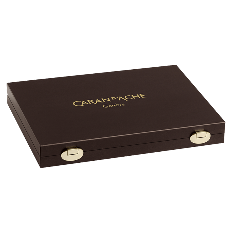 CARAN D'ACHE 30 Prismalo+40 Neocolor II Wooden Box