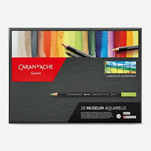 CARAN D'ACHE Museum Aquarelle Landscape Set of 20s