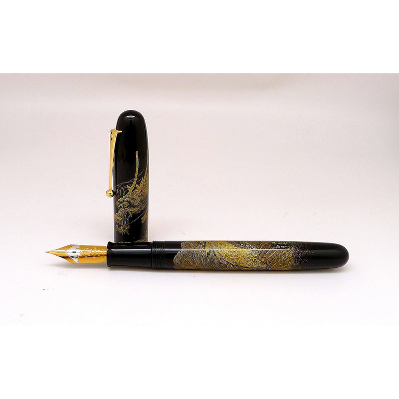 NAMIKI Emperor Collection Chinkin Dragon Fountain Pen-Medium