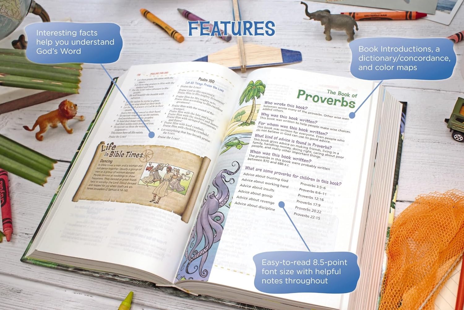 NKJV - Adventure Bible, Full Color, Hardcover