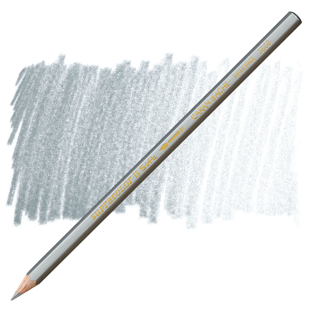CARAN D'ACHE Supracolor 3888-498 Silver Default Title