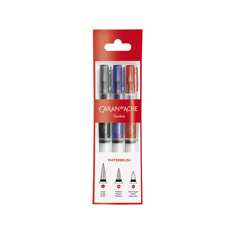 CARAN D'ACHE Waterbrush-Set Of 3 S/M/L Default Title