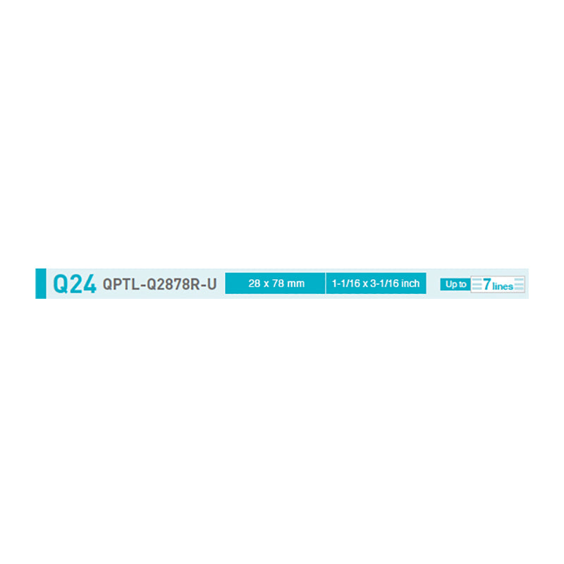 XSTAMPER Quix Q24 (28x78mm)-RED