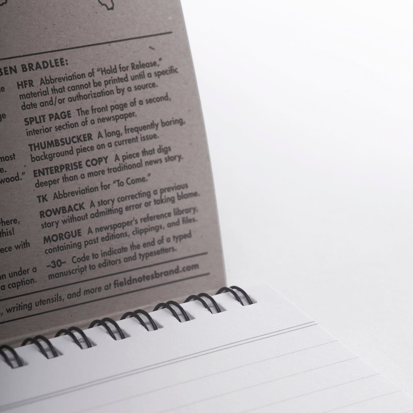 FIELD NOTES Front Page Reporters Ruled 2-Pack Default Title