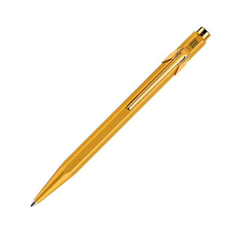 CARAN d'ACHE 849 Ball Pen Gold Bar w/Metal Case Default Title