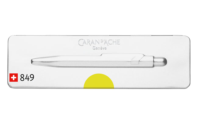 CARAN d'ACHE 849 Ball Pen Pop Line Fluo Yellow Default Title