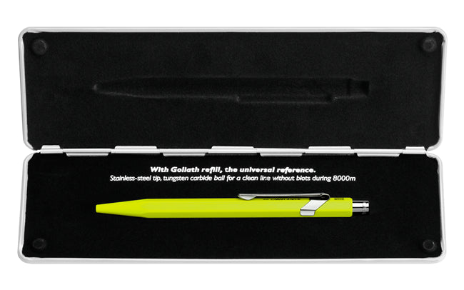 CARAN d'ACHE 849 Ball Pen Pop Line Fluo Yellow Default Title