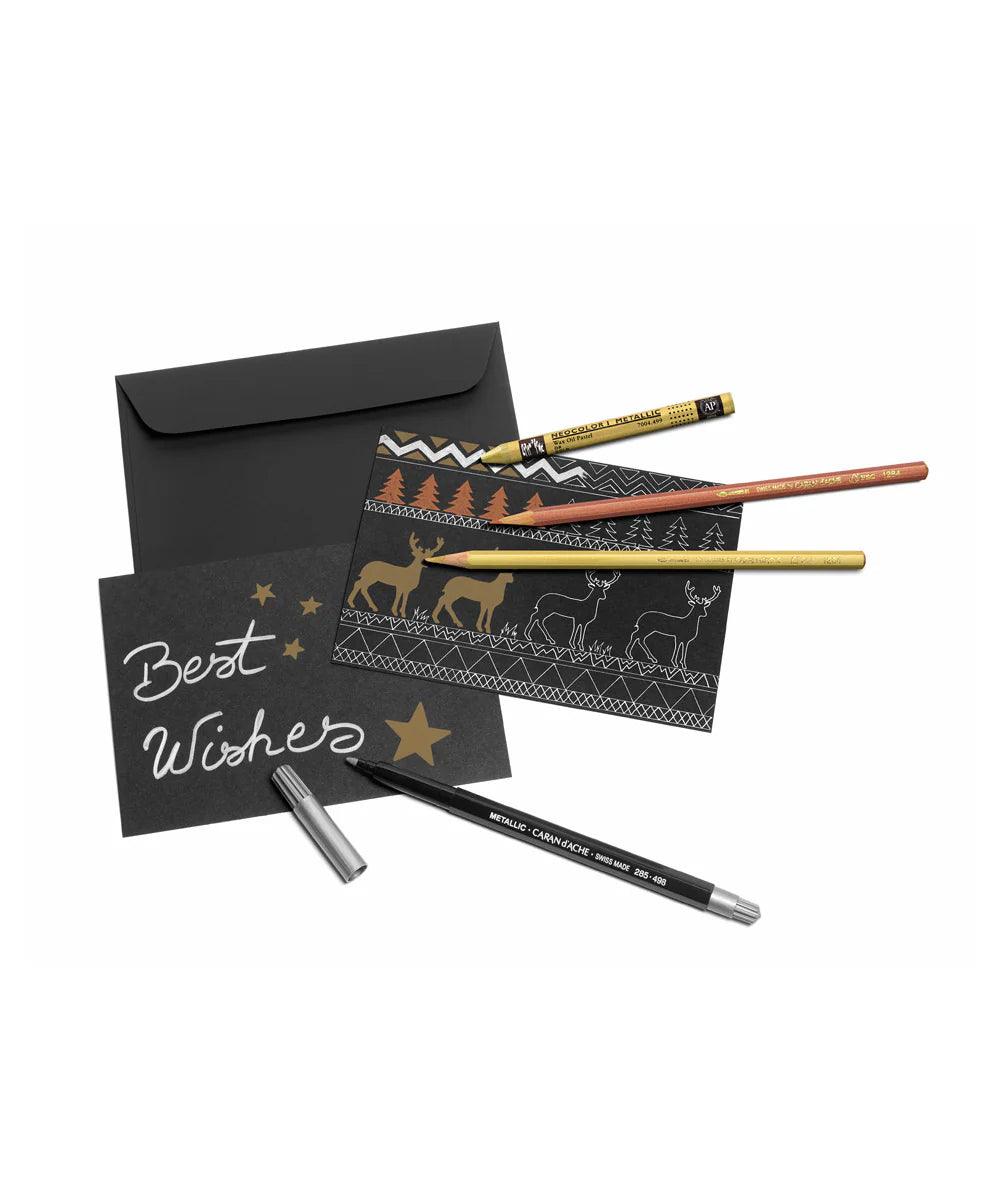 CARAN D ACHE The Metallic Creative Box