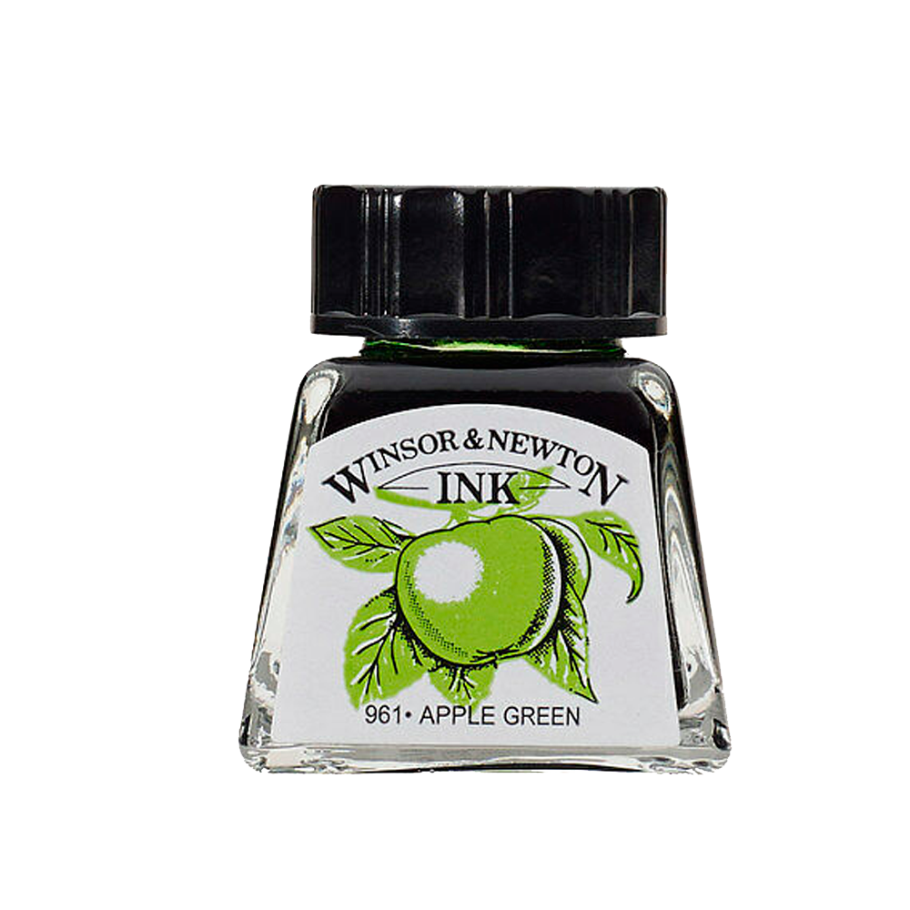 WINSOR & NEWTON Drawing Ink 14ml S1 011 Apple Green