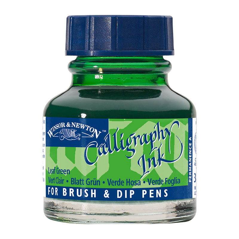 WINSOR & NEWTON Calligraphy Ink 30ml S1 341 Leaf Green