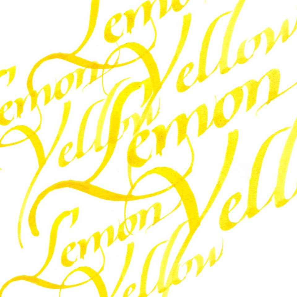WINSOR & NEWTON Calligraphy Ink 30ml S1 345 Lemon Yellow