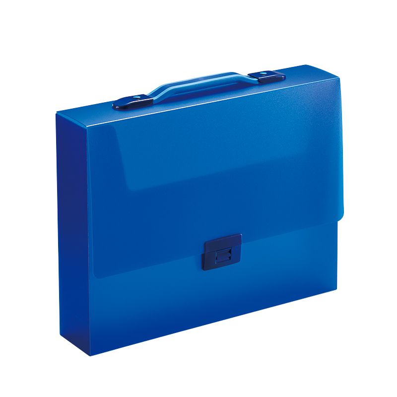 KING JIM Tefit Carrying Case File 70mm 282W-Blue Default Title