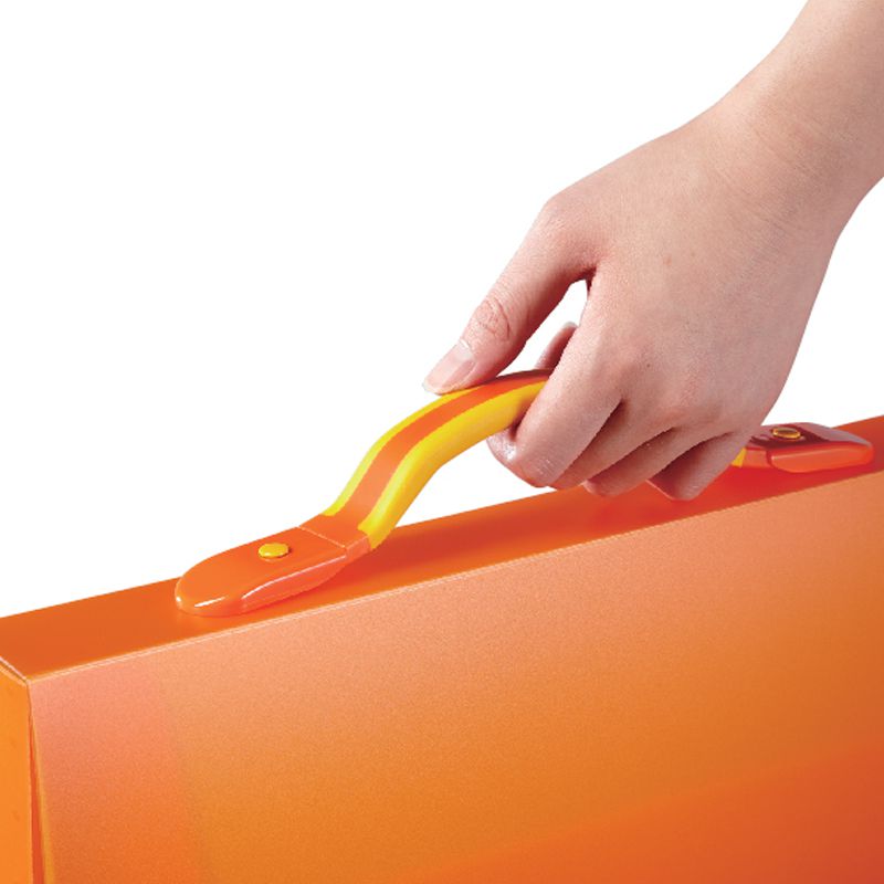 KING JIM Tefit Carrying Case File 70mm 282W-Blue Default Title