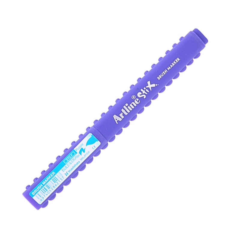 ARTLINE Stix Brush Marker-Purple