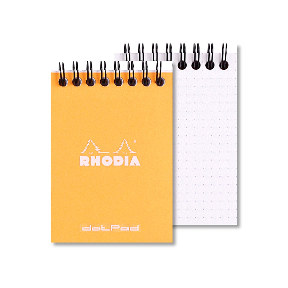 RHODIA Classic Notepad A7 75x105mm Dot Orange Default Title