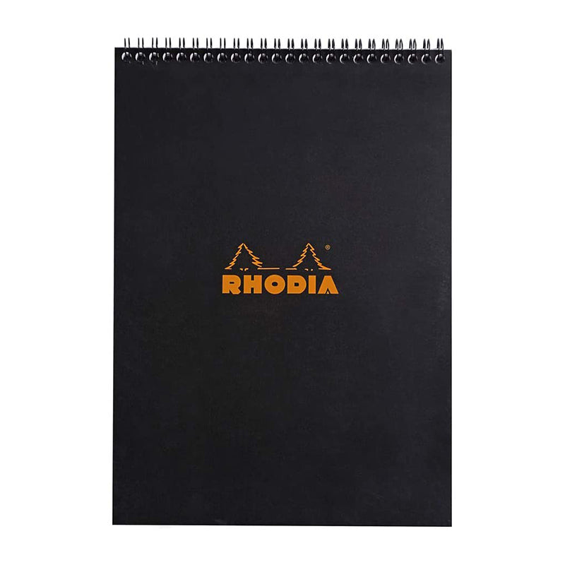 RHODIA Classic Notepad A4 210x297mm 5x5 Sq Black Default Title