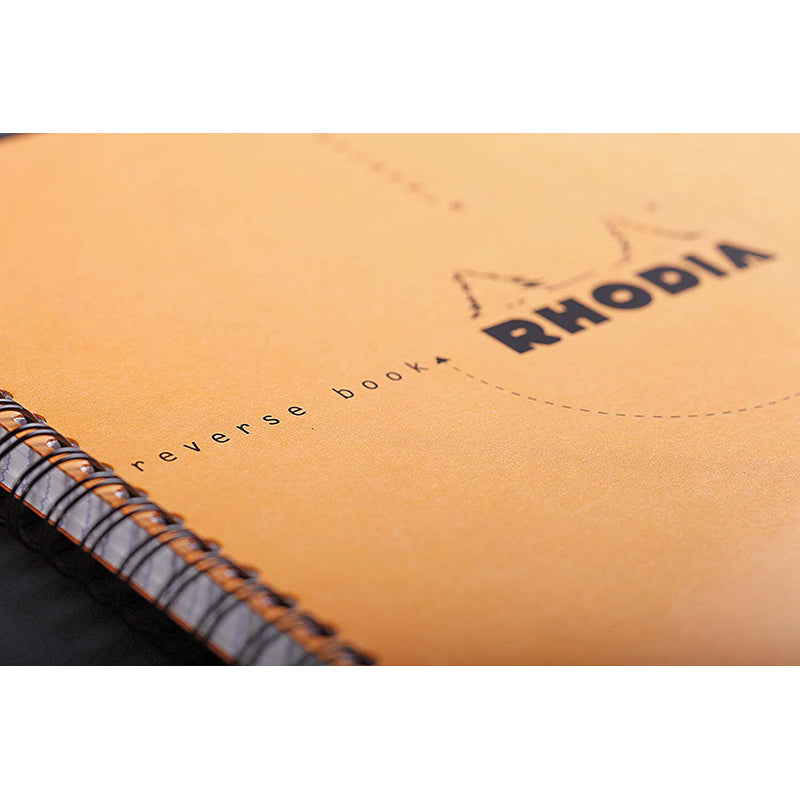 RHODIA Classic Reverse Book 210x210mm Dot Orange Default Title