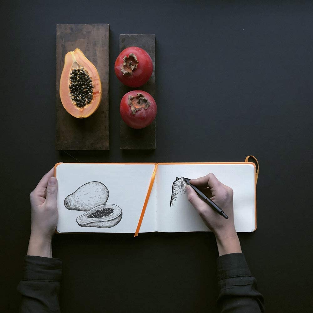 RHODIA Boutique Webnotebook A5 L Dot Orange Default Title