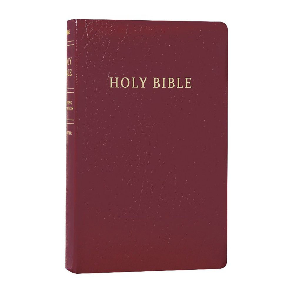 NLT - Gift & Award Bible, Imitation Leather, Burgundy
